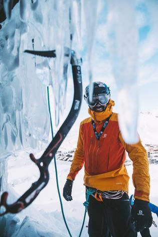 Ice climbing