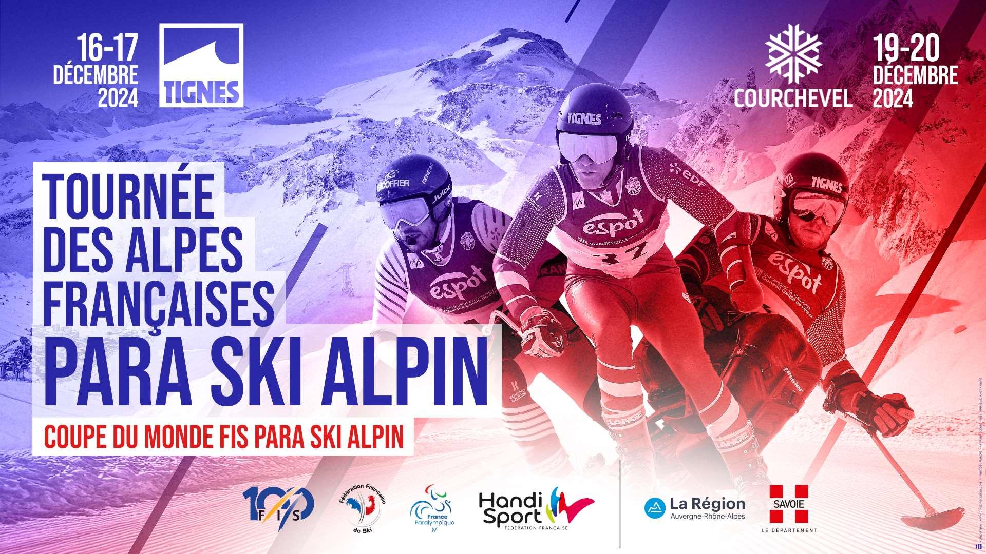 FIS Para-Alpine World Cup in Courchevel December 19-20, 2024