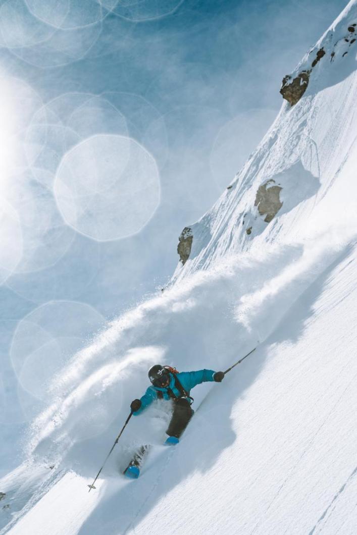 Off-piste skiing, freeriding in Les 3 Vallées