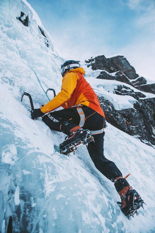 Ice Waterfall in Val Thorens