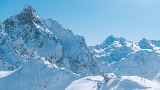 L'Aiguille du Fruit à Courchevel dans Les 3 Vallées à 3 051m d'altitude