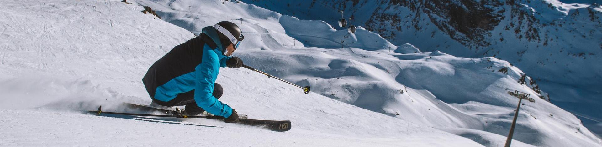 Piste de la Combe de Rosaël à Orelle