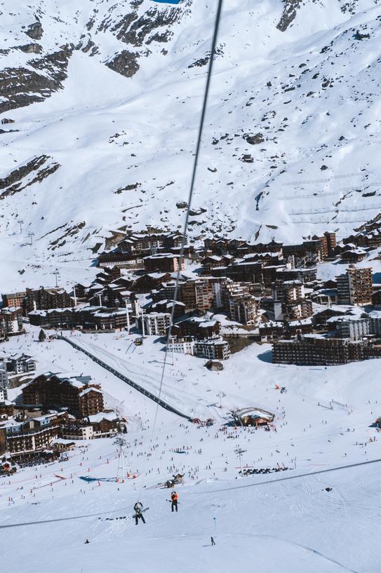 Val Thorens Zipline in the 3 Valleys