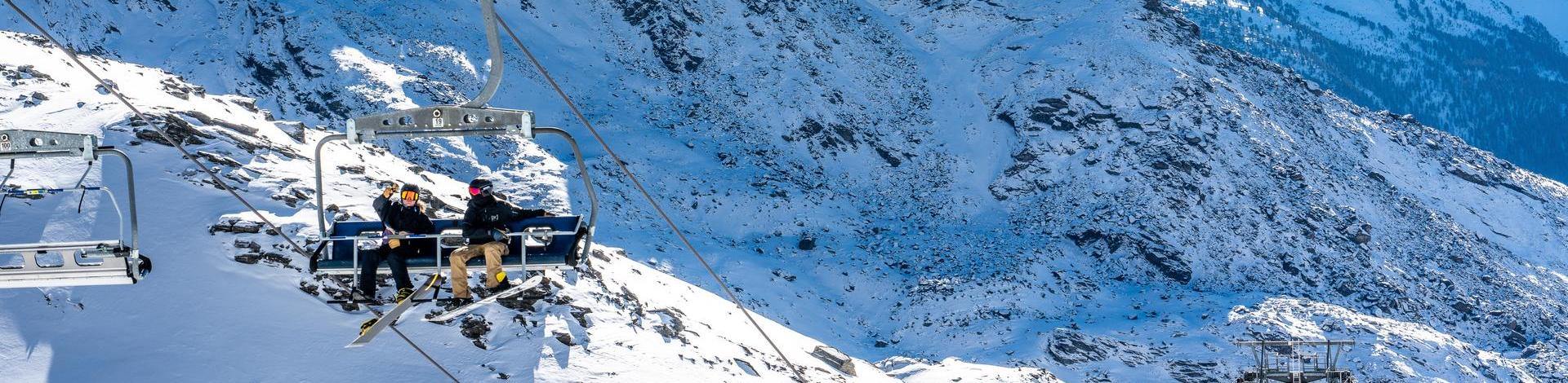 Chairlift in Orelle ski area