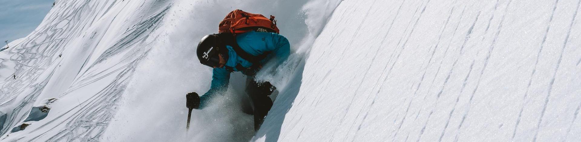 poudreuse dans les 3 vallées