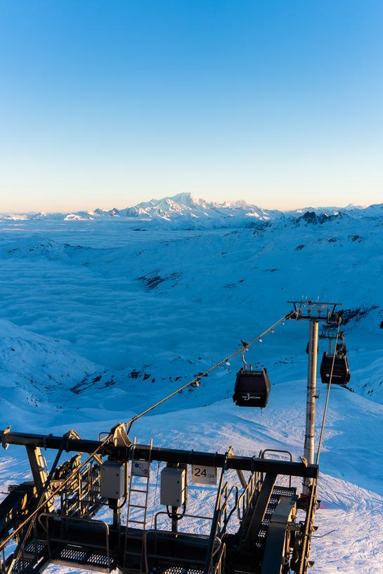 Pointe de la Masse Gondola in les Menuires