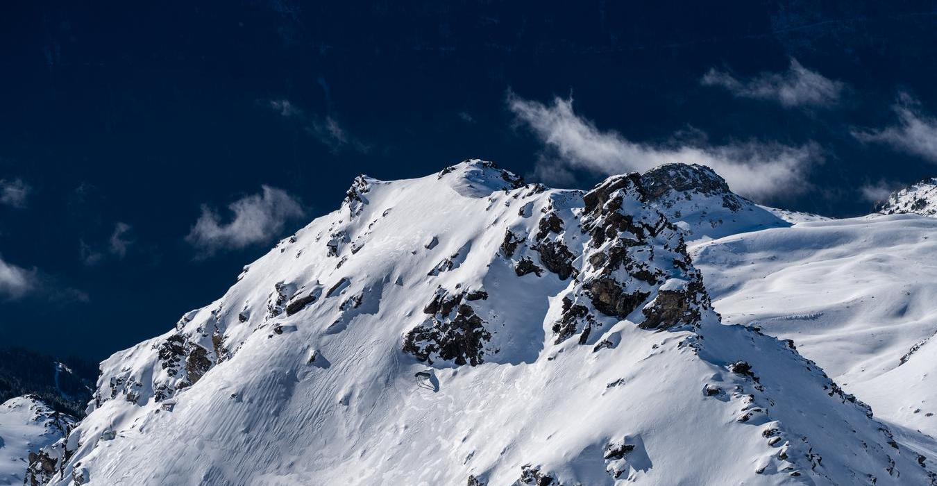 Jolie vue sur Orelle dans les 3 Vallées