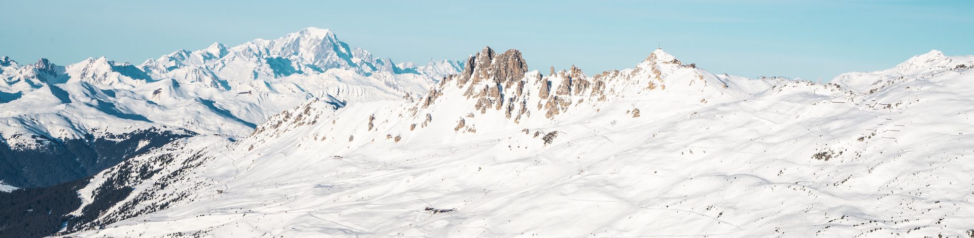 Discover unique panoramas in Les 3 Vallées.