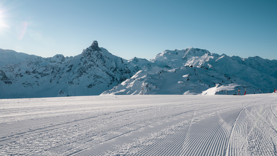 Saulire Combe in Courchevel, in Les 3 Vallées