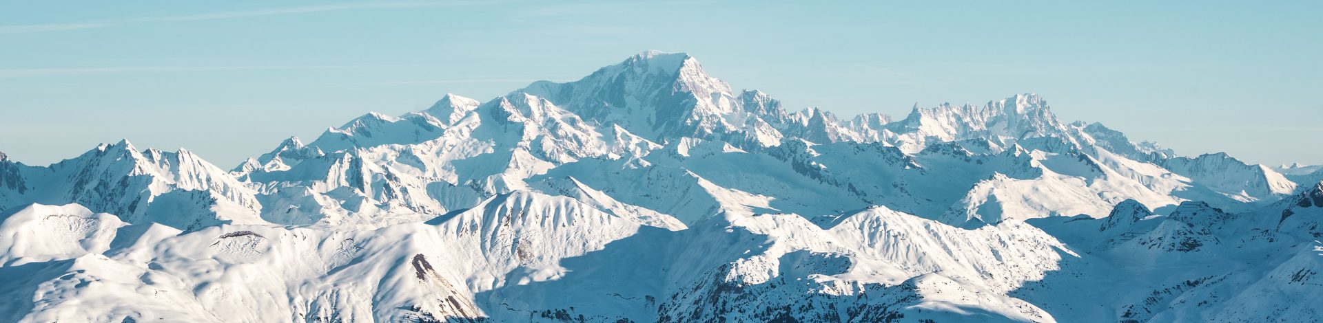 Unique panoramas in Les 3 Vallées