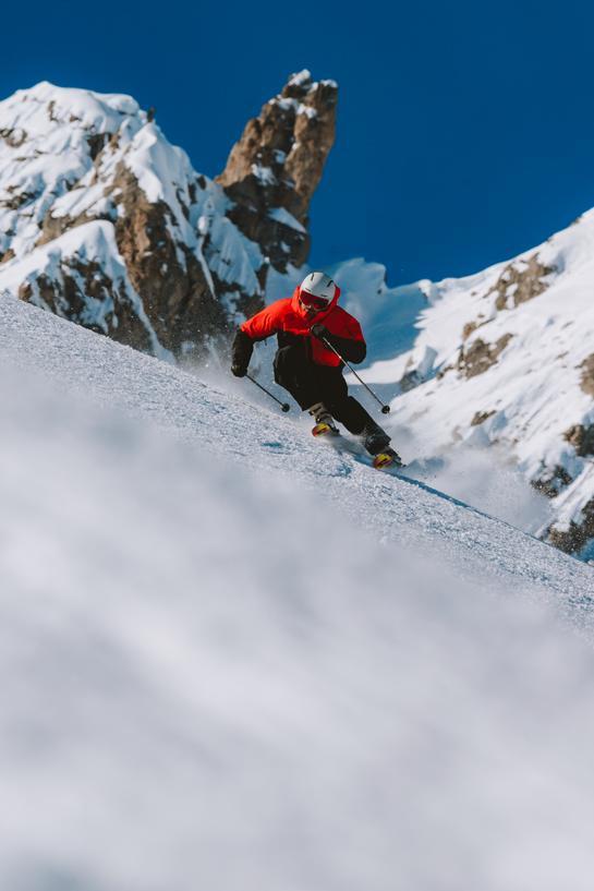 skiing in Courchevel