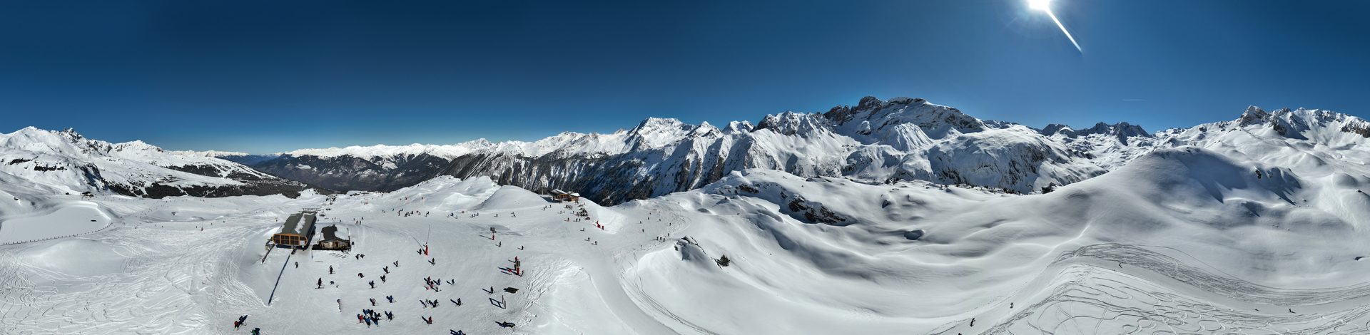 Panorama Le Signal, Courchevel dans Les 3 Vallées