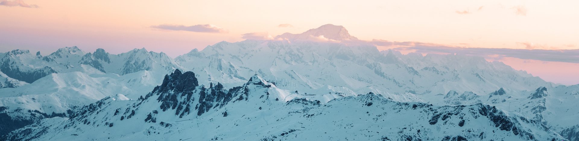 Vue depuis Le Mont de la Chambre aux Menuires