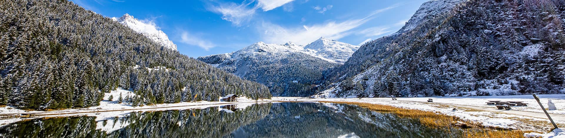 Tuéda lake in Les 3 Vallées