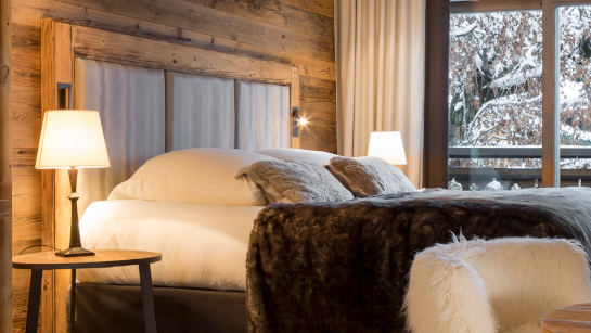 Hotel Les Peupliers in Courchevel in the 3 Valleys
