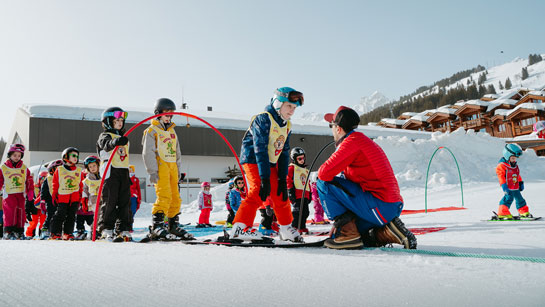 Cours de ski et garderie à l'esf