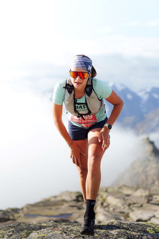 Trail in Les 3 Vallées with Lucille Germain