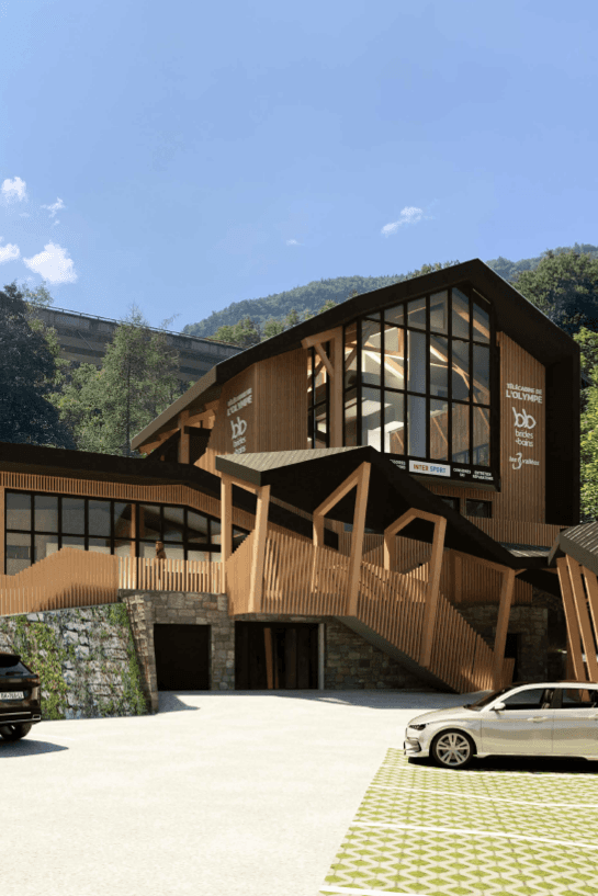 Nouvelle gare départ Olympe