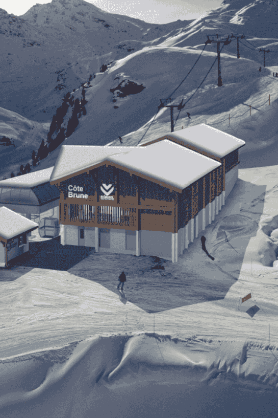 Nouvelle télécabine Côte Brune